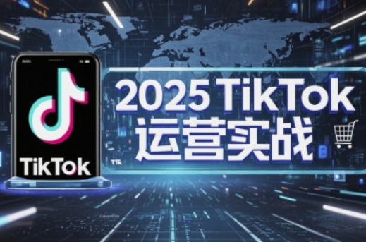 2025TikTok电商运营，掌握TikTok店铺运营核心技巧，实现低成本高转化-星叙轻创